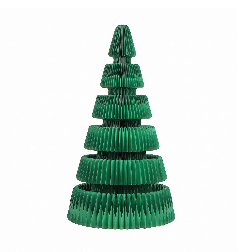 110cm Paper Christmas Tree with Decorations