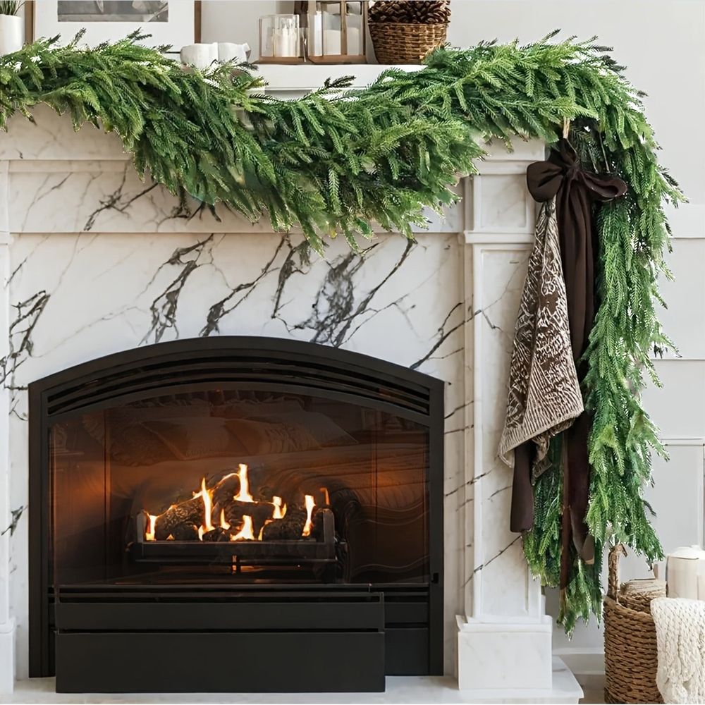 Fireplace Faux garland 1.8m