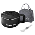 Stainless Steel Food Container - Black