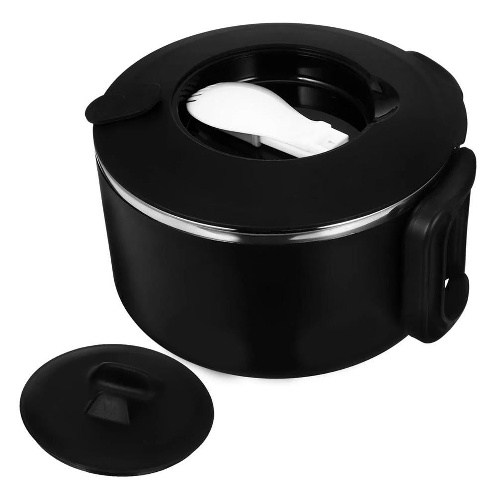 Stainless Steel Food Container - Black