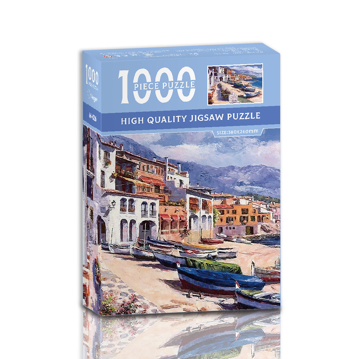 1000-Piece Jigsaw Puzzle - Coastal Village