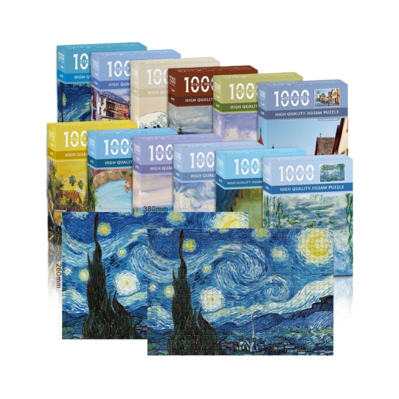 The Great Wave off Kanagawa 1000-Piece Jigsaw Puzzle