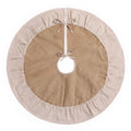 90cm Linen Christmas Tree Skirt