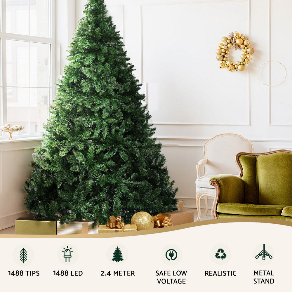 2.4m LED Christmas Tree