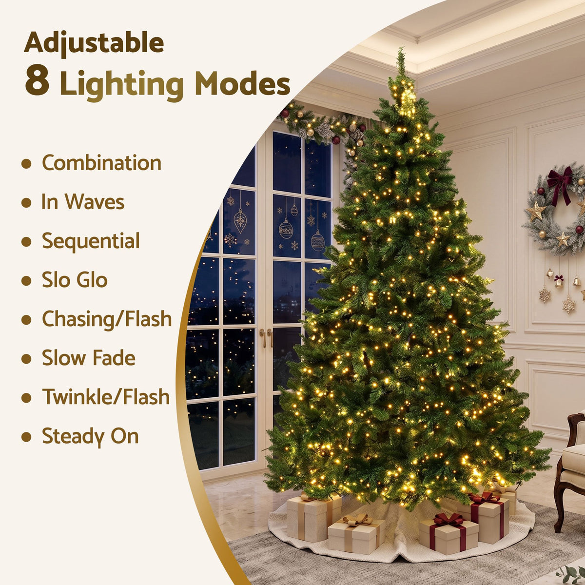 2.7m LED Christmas Tree