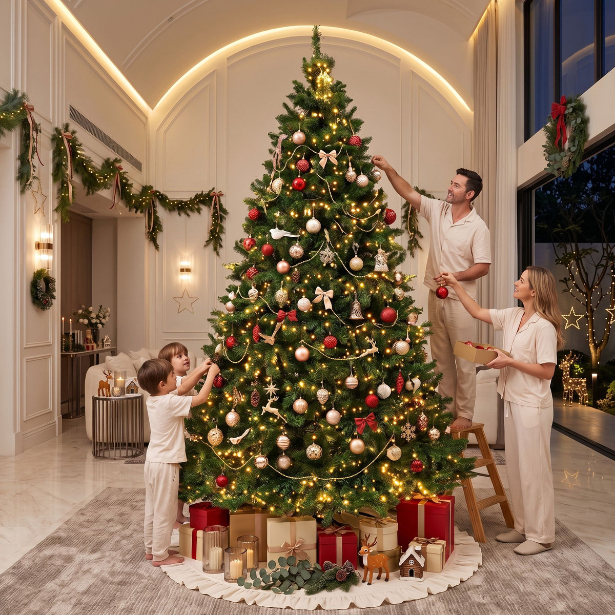 2.7m LED Christmas Tree