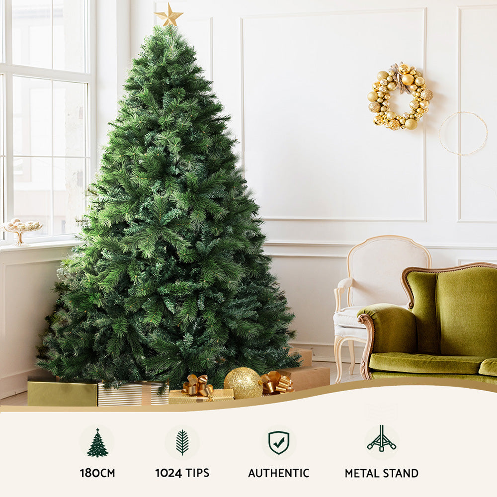 Realistic Pine Christmas Tree 1.8M